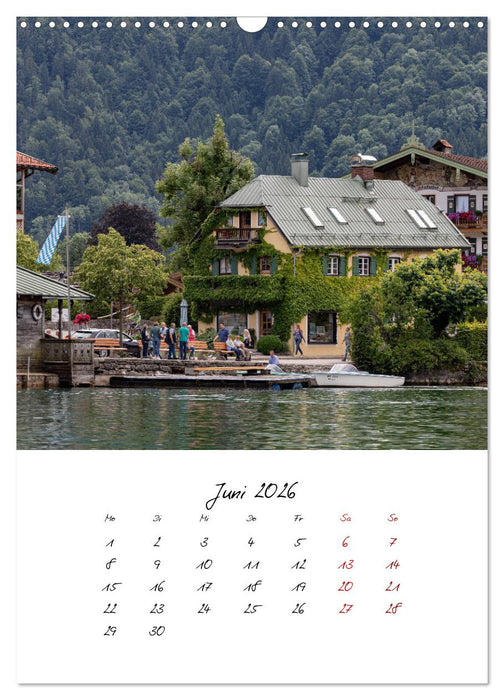 Tegernsee - Im Herz der Natur (CALVENDO Wandkalender 2026)