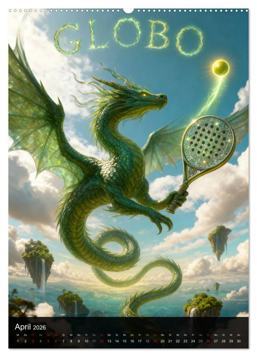 Padel Götter (CALVENDO Wandkalender 2026)