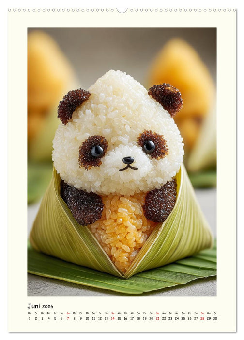 Reistierchen. Klebereiskunst zum Verlieben (CALVENDO Wandkalender 2026)