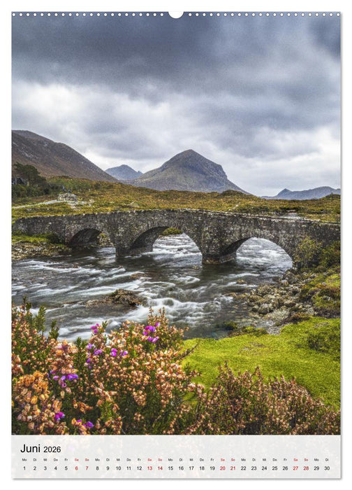 Schottland - Isle of Skye & Umgebung (CALVENDO Wandkalender 2026)
