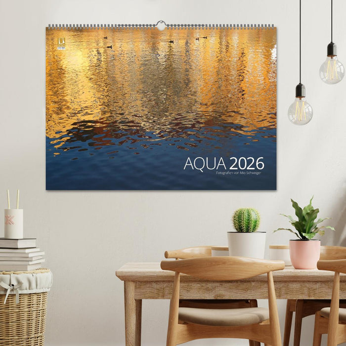Aqua 2026 Fotografien von Mio Schweiger (CALVENDO Wandkalender 2026)