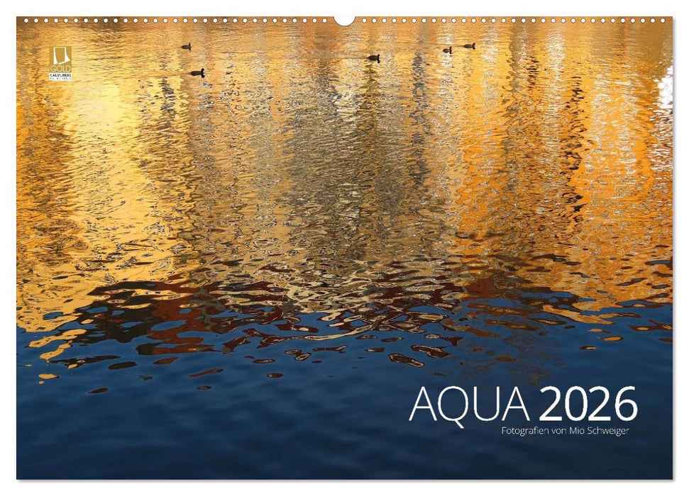 Aqua 2026 Fotografien von Mio Schweiger (CALVENDO Wandkalender 2026)