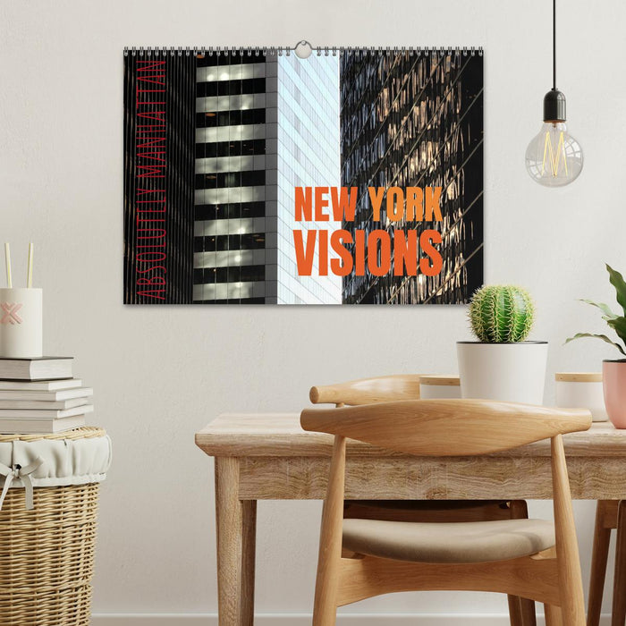 NEW YORK visions (CALVENDO Wandkalender 2026)