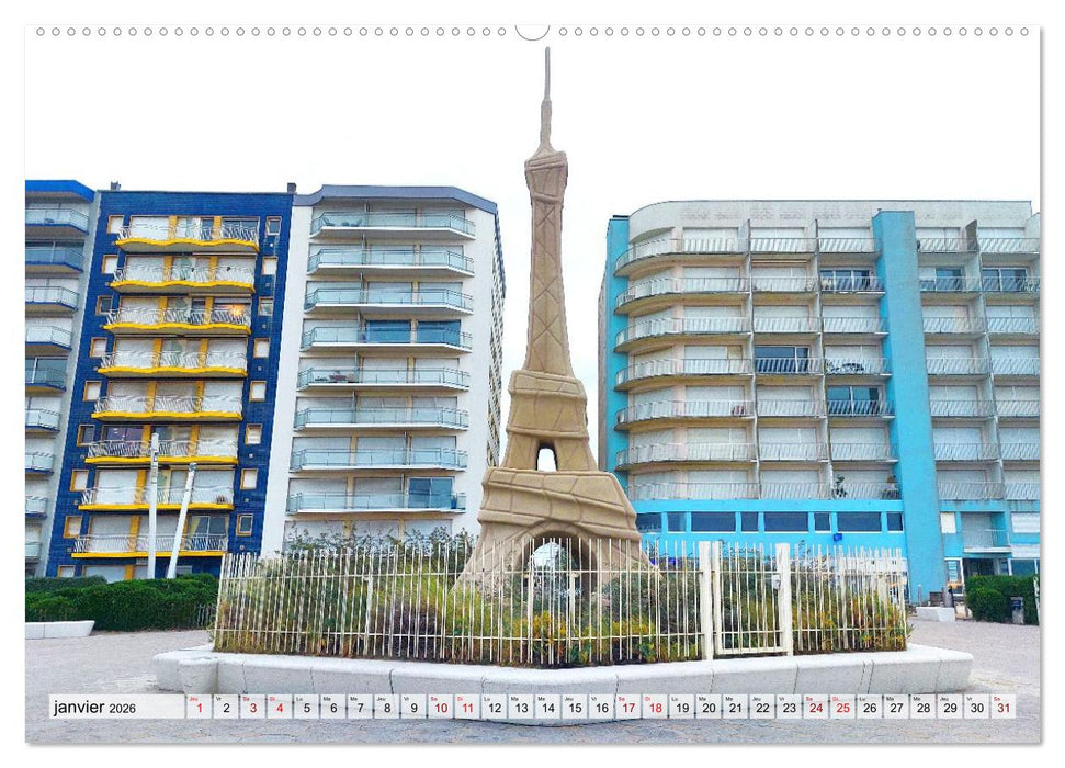 Le Touquet-Paris-Plage - Perle de la côte d'Opale (CALVENDO Calendrier mensuel 2026)