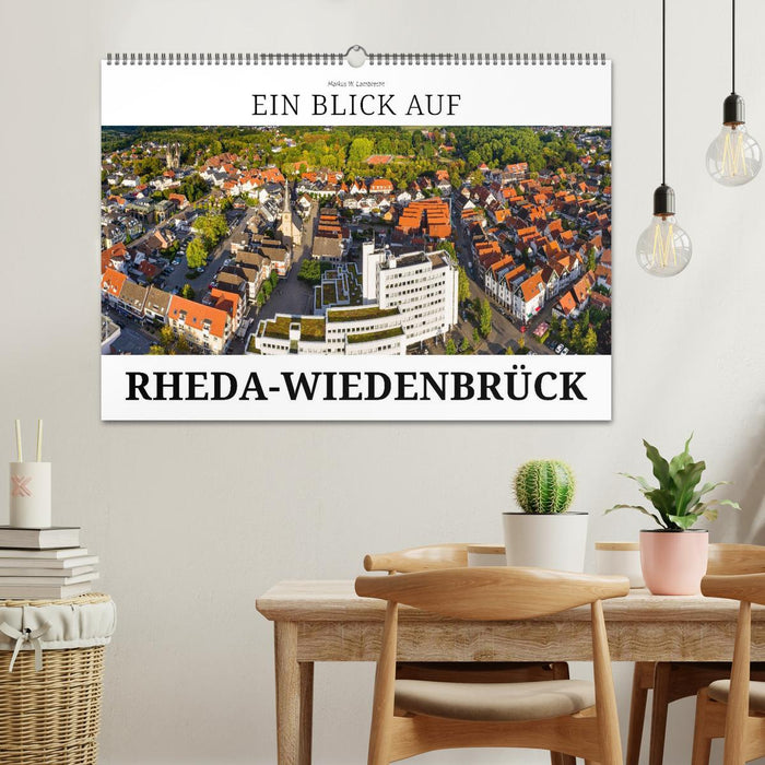 Ein Blick auf Rheda-Wiedenbrück (CALVENDO Wandkalender 2026)
