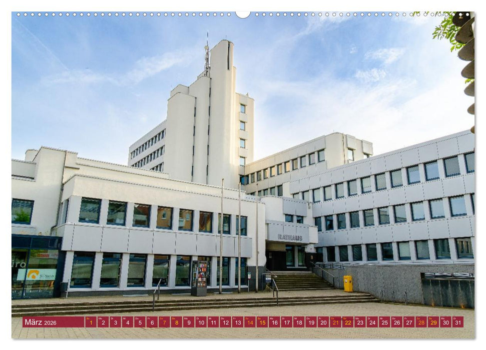 Ein Blick auf Rheda-Wiedenbrück (CALVENDO Premium Wandkalender 2026)