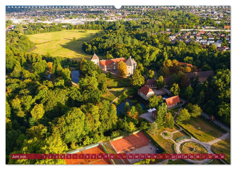 Ein Blick auf Rheda-Wiedenbrück (CALVENDO Premium Wandkalender 2026)