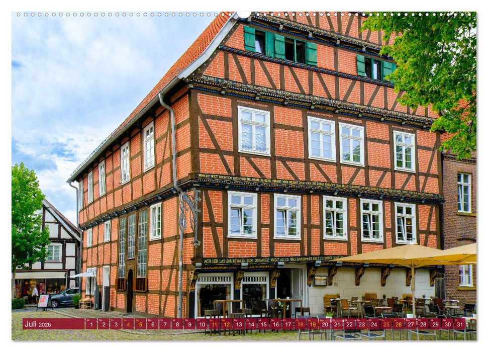 Ein Blick auf Rheda-Wiedenbrück (CALVENDO Premium Wandkalender 2026)