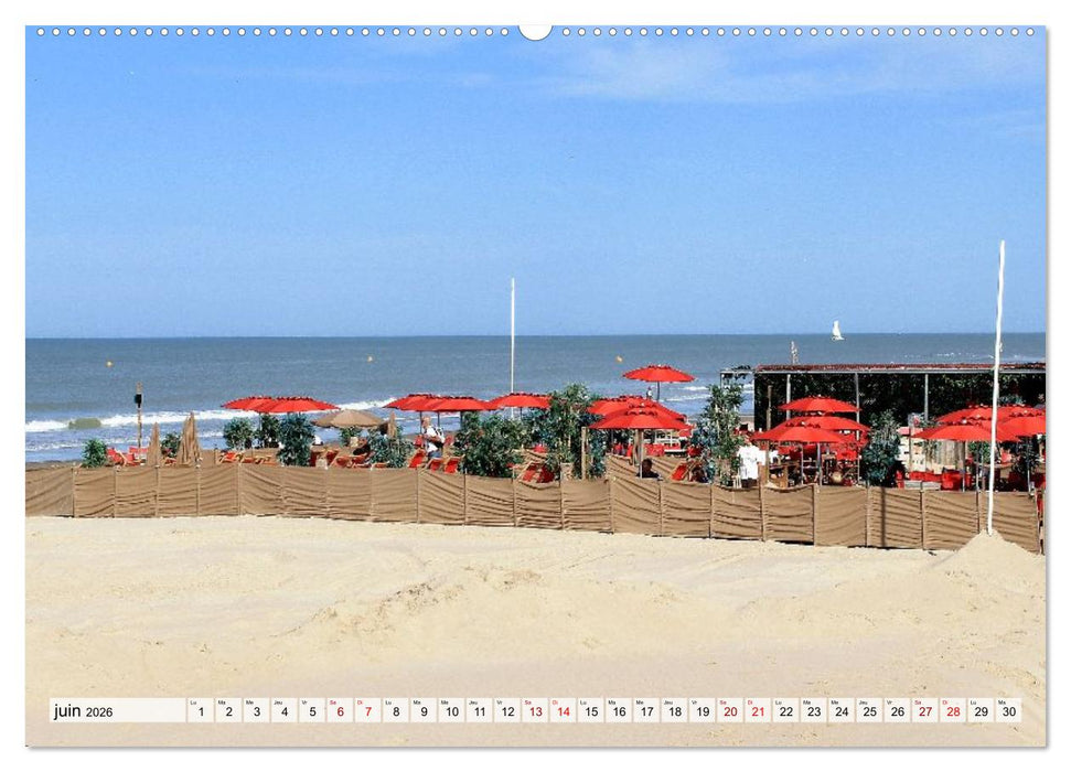 Le Touquet-Paris-Plage - Perle de la côte d'Opale (CALVENDO Calendrier supérieur 2026)