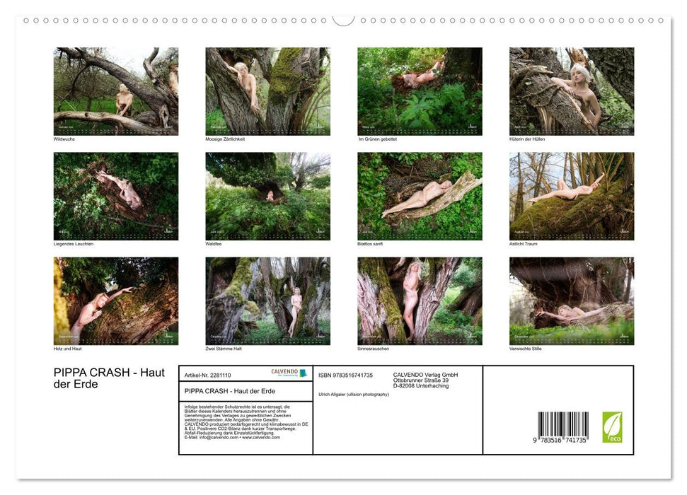 PIPPA CRASH - Haut der Erde (CALVENDO Premium Wandkalender 2026)