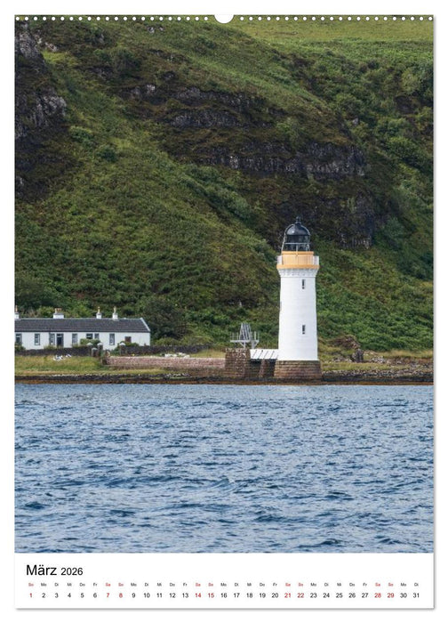 Leuchtürme - Wächter der Küste (CALVENDO Wandkalender 2026)