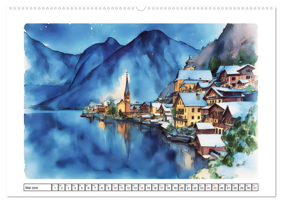 Österreich - Land mit Charme (CALVENDO Wandkalender 2026)