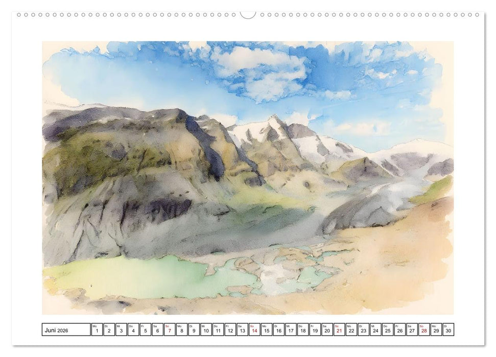 Österreich - Land mit Charme (CALVENDO Wandkalender 2026)