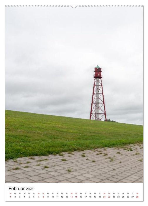 Leuchtürme - Wächter der Küste (CALVENDO Premium Wandkalender 2026)