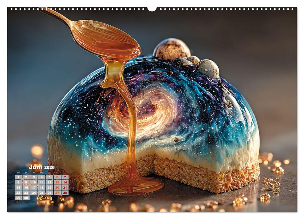 Süße Verführungen - Exquisite Desserts (CALVENDO Wandkalender 2026)