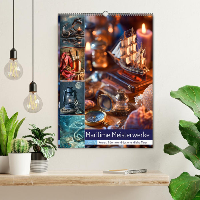 Maritime Meisterwerke (CALVENDO Wandkalender 2026)