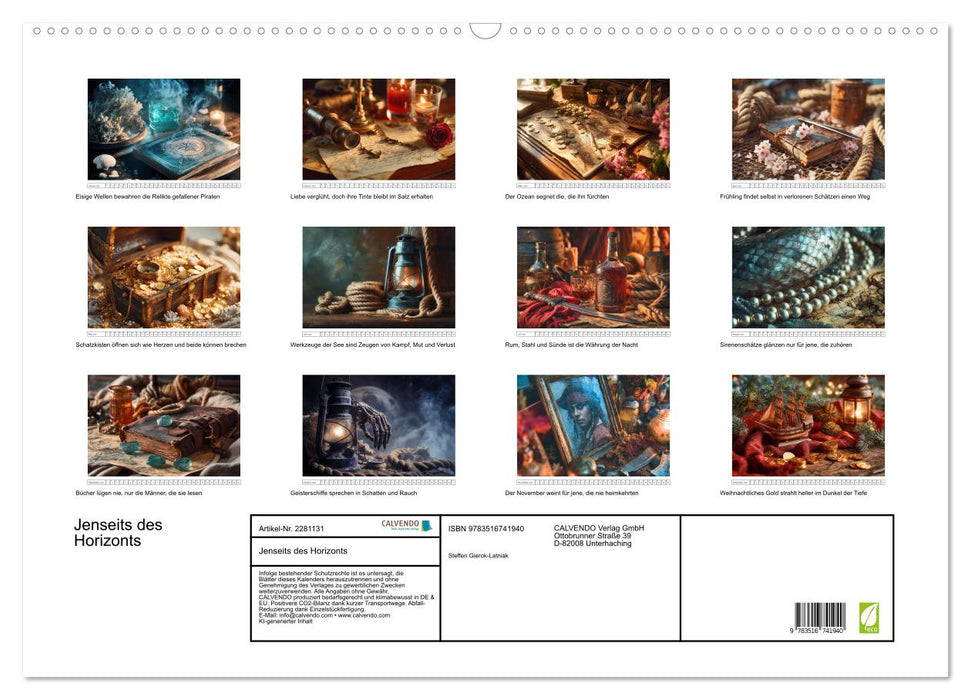 Jenseits des Horizonts (CALVENDO Wandkalender 2026)