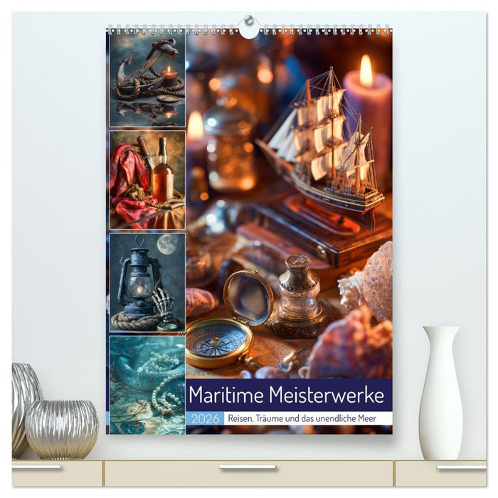 Maritime Meisterwerke (CALVENDO Premium Wandkalender 2026)