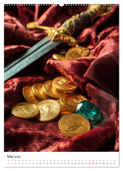 Maritime Meisterwerke (CALVENDO Premium Wandkalender 2026)