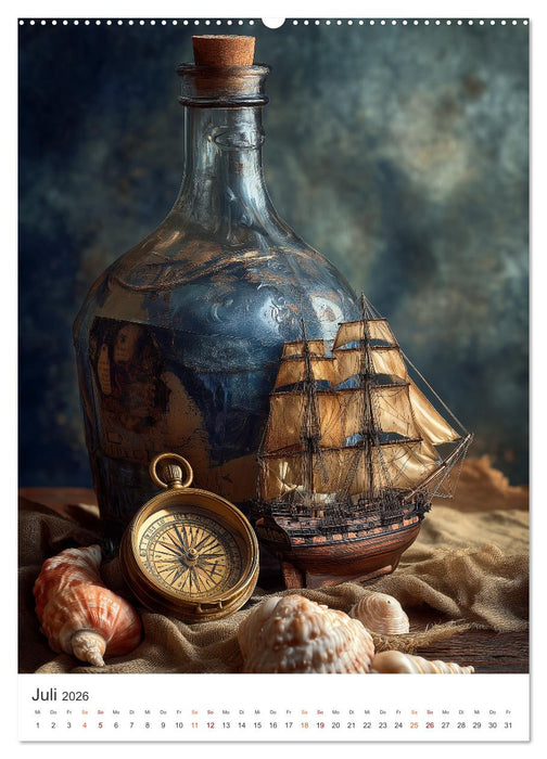 Maritime Meisterwerke (CALVENDO Premium Wandkalender 2026)
