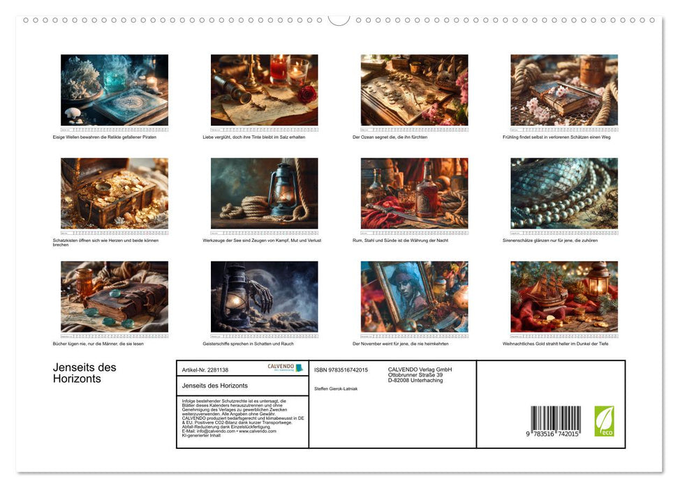 Jenseits des Horizonts (CALVENDO Premium Wandkalender 2026)