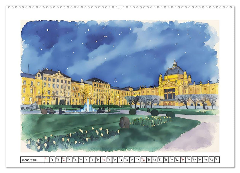 Vielfältiges Urlaubsland Kroatien (CALVENDO Premium Wandkalender 2026)