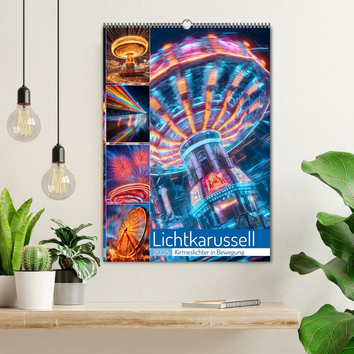Lichtkarussell (CALVENDO Wandkalender 2026)
