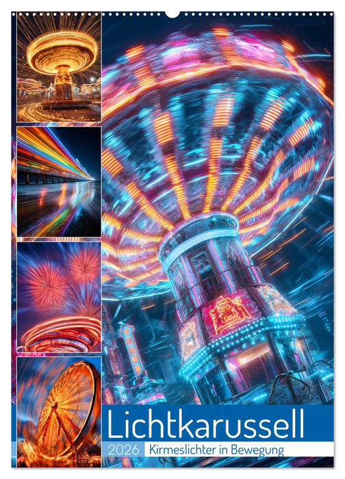 Lichtkarussell (CALVENDO Wandkalender 2026)