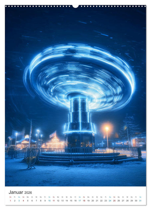 Lichtkarussell (CALVENDO Wandkalender 2026)