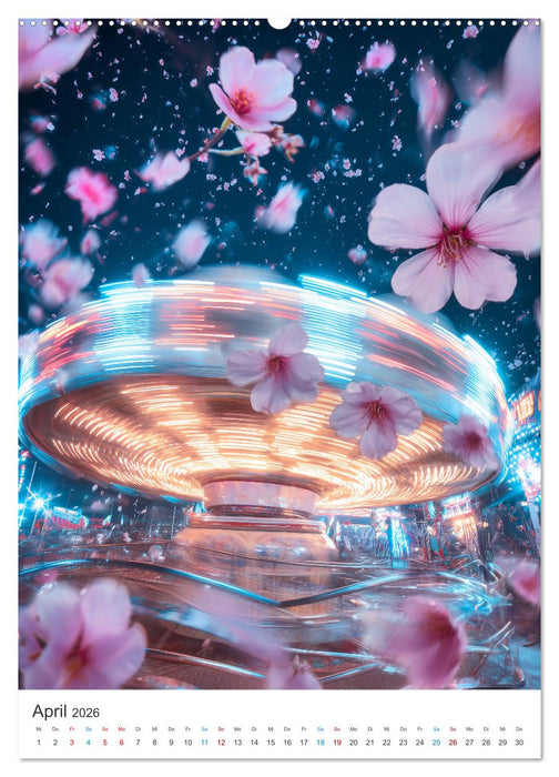 Lichtkarussell (CALVENDO Wandkalender 2026)