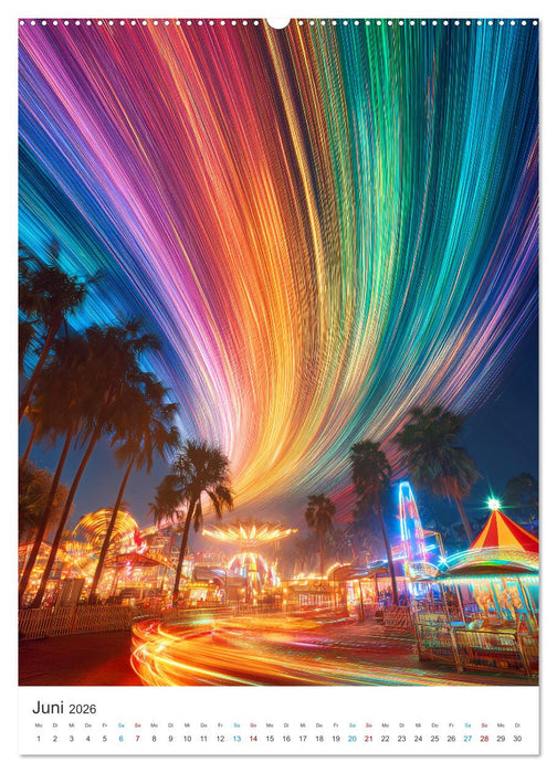 Lichtkarussell (CALVENDO Wandkalender 2026)