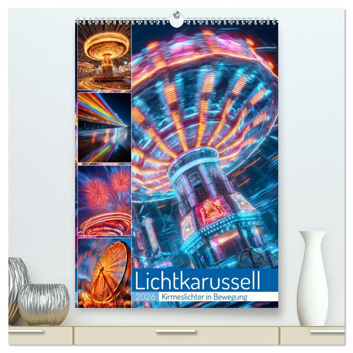 Lichtkarussell (CALVENDO Premium Wandkalender 2026)