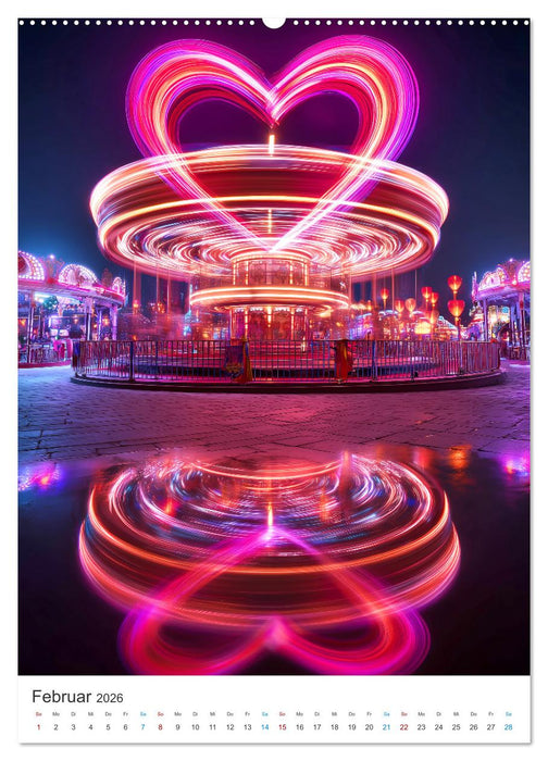 Lichtkarussell (CALVENDO Premium Wandkalender 2026)