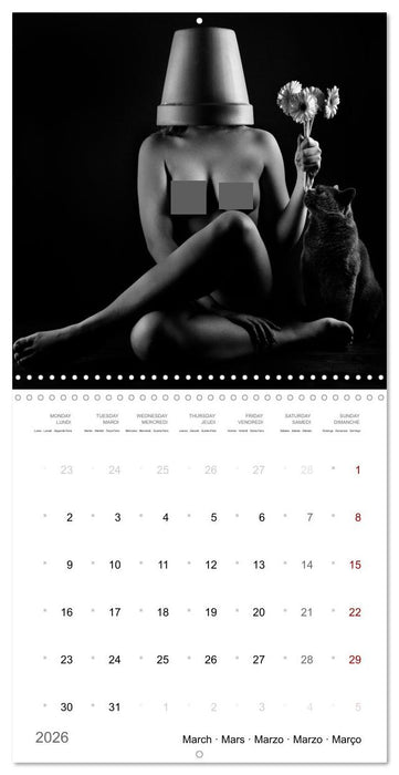 The academic nude (CALVENDO Monthly Calendar 2026)