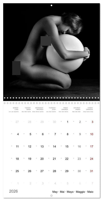 The academic nude (CALVENDO Monthly Calendar 2026)