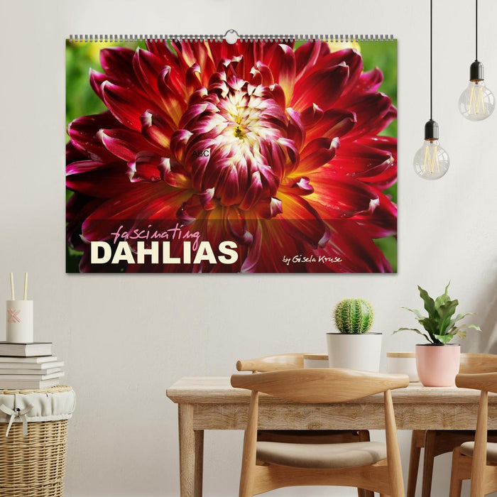 Fascinating Dahlias (CALVENDO Monthly Calendar 2026)