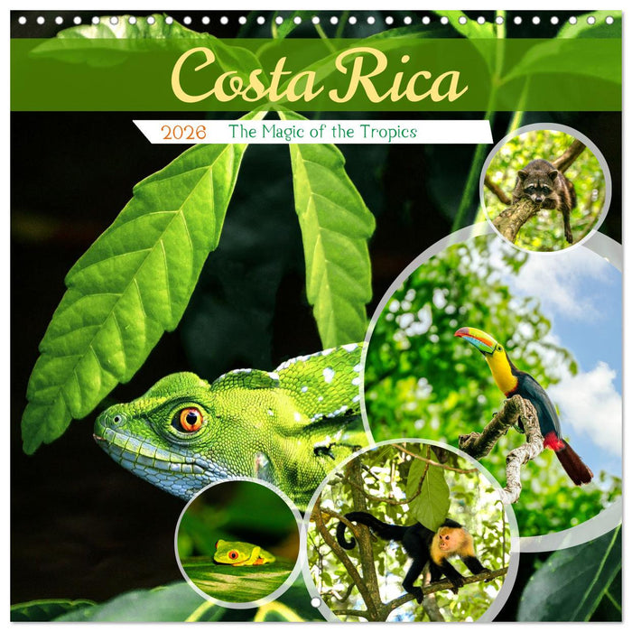 Costa Rica - The Magic of the Tropics (CALVENDO Monthly Calendar 2026)