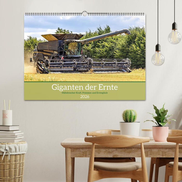 Giganten der Ernte (CALVENDO Wandkalender 2026)