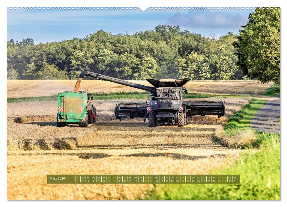 Giganten der Ernte (CALVENDO Premium Wandkalender 2026)