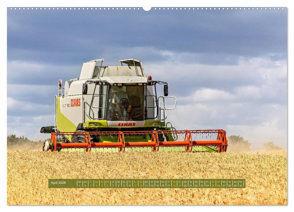 Giganten der Ernte (CALVENDO Premium Wandkalender 2026)