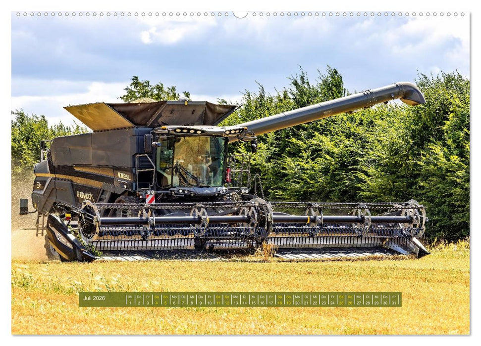 Giganten der Ernte (CALVENDO Premium Wandkalender 2026)