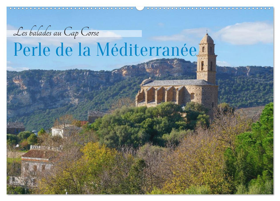 Les balades au Cap Corse (CALVENDO Calendrier mensuel 2026)