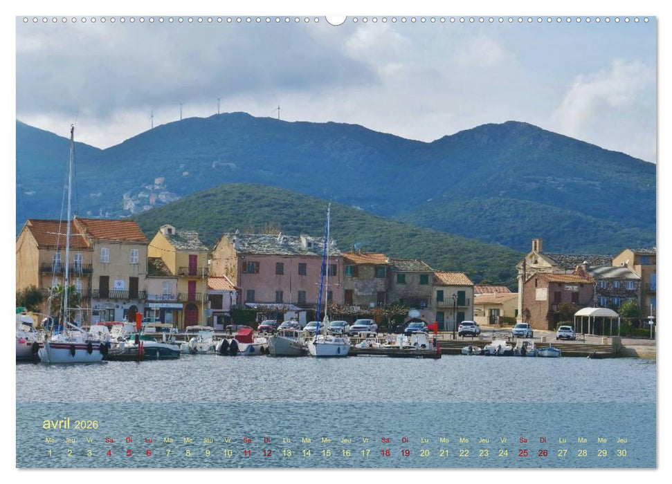 Les balades au Cap Corse (CALVENDO Calendrier mensuel 2026)