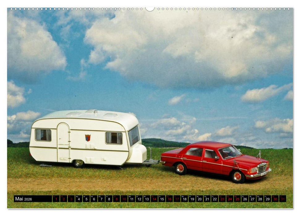 Miniaturwelten des Campings (CALVENDO Wandkalender 2026)