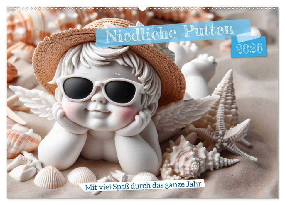 Niedliche Putten (CALVENDO Wandkalender 2026)