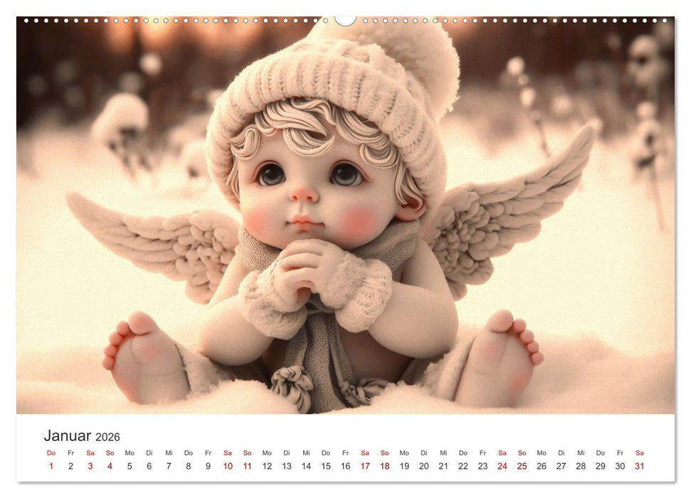 Niedliche Putten (CALVENDO Premium Wandkalender 2026)