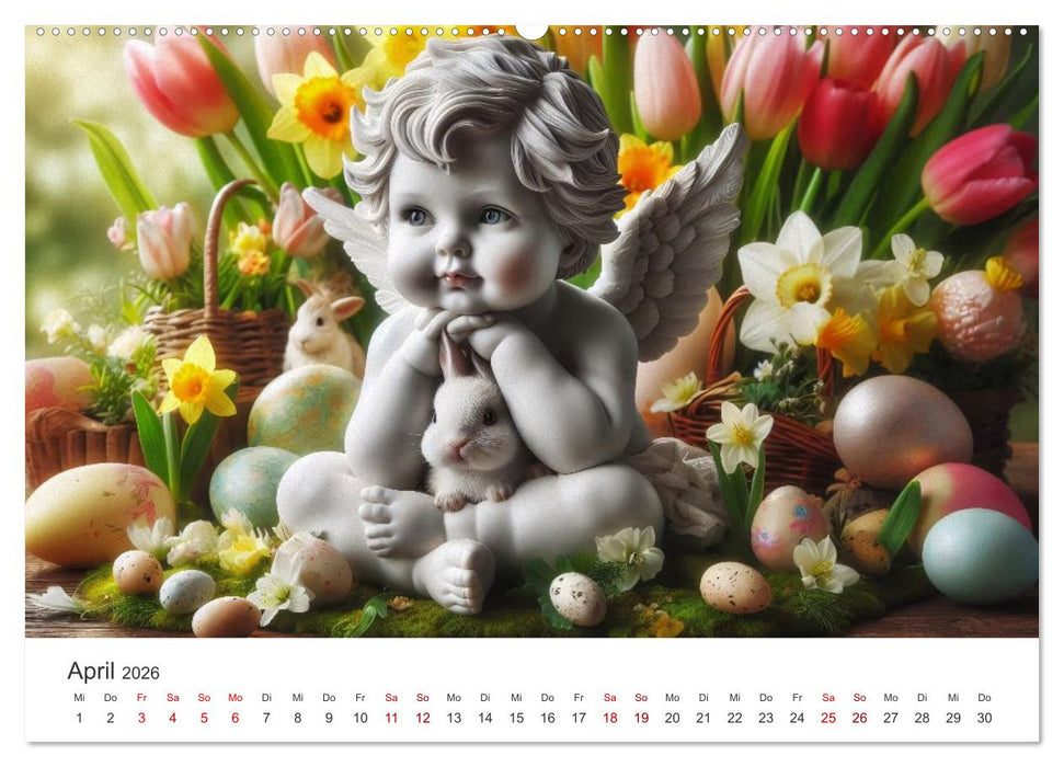 Niedliche Putten (CALVENDO Premium Wandkalender 2026)