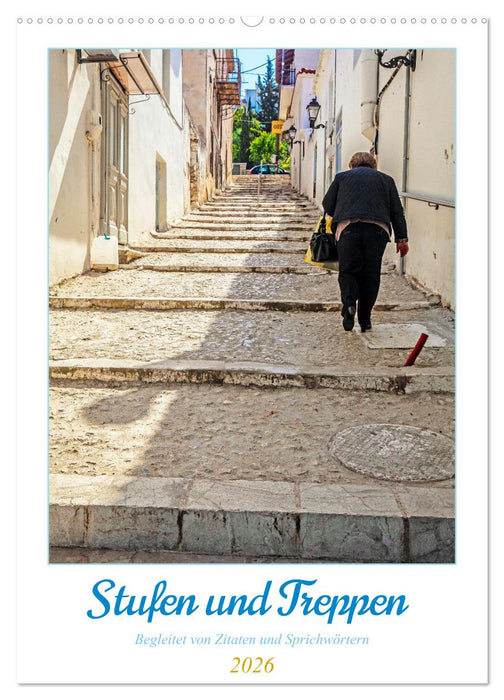 Treppen und Stufen (CALVENDO Wandkalender 2026)