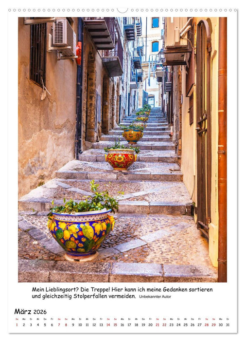 Treppen und Stufen (CALVENDO Premium Wandkalender 2026)