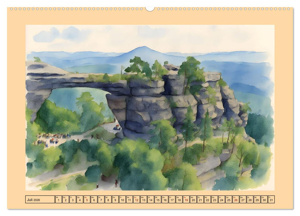 Tschechien - Kultur und Natur (CALVENDO Premium Wandkalender 2026)